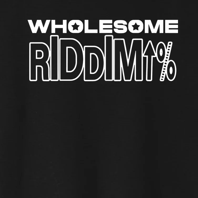 Sanholobeats Wholesome Riddim Women's Crop Top Tee