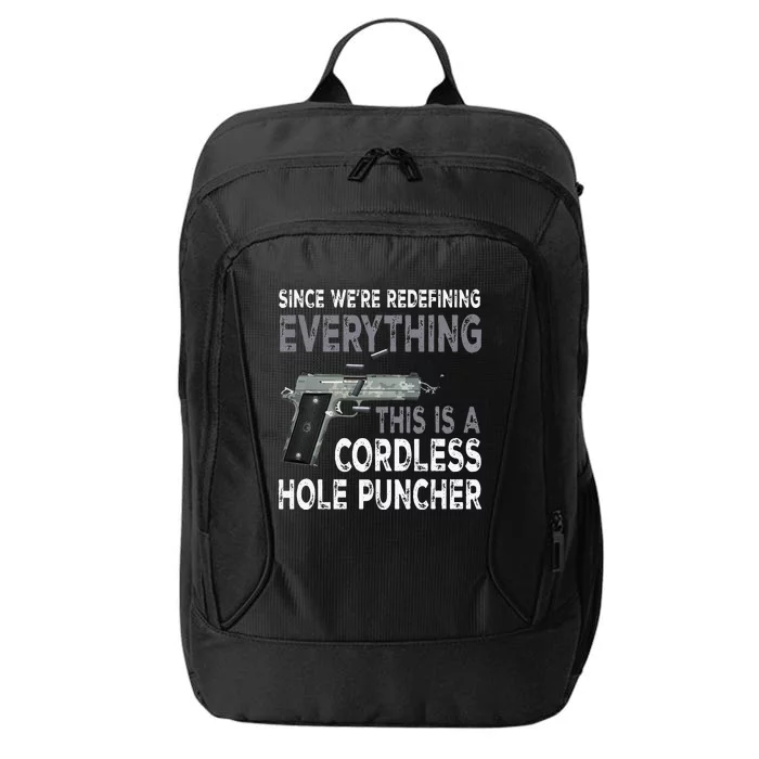 Since Were Redefining Everything This Is A Cordless Hole City Backpack