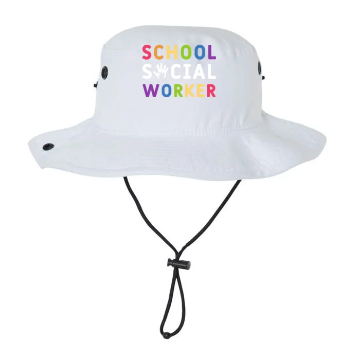 Social Work Rainbow School Social Worker Gift Legacy Cool Fit Booney Bucket Hat