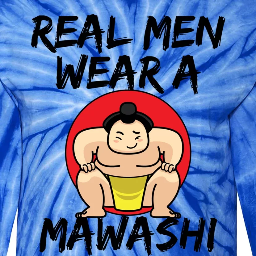 Sumo Wrestling Real Wear A Mawashi Gift Tie-Dye Long Sleeve Shirt