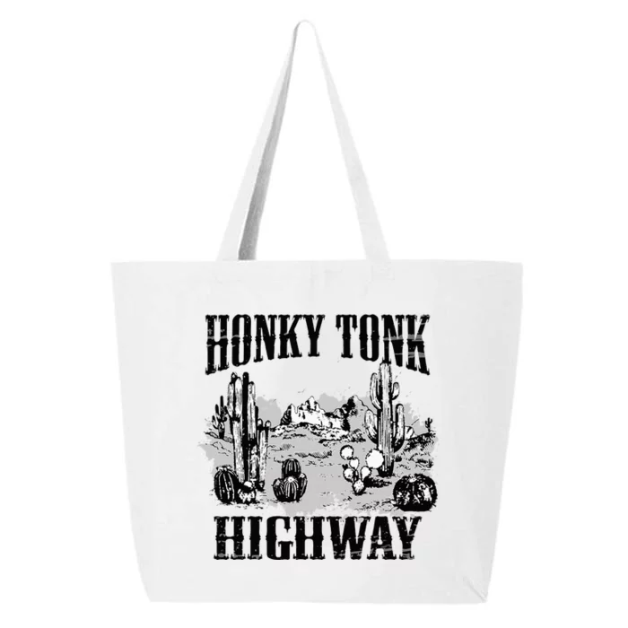 Southern Western Rodeo Cowgirl Honky Tonk Highway 25L Jumbo Tote