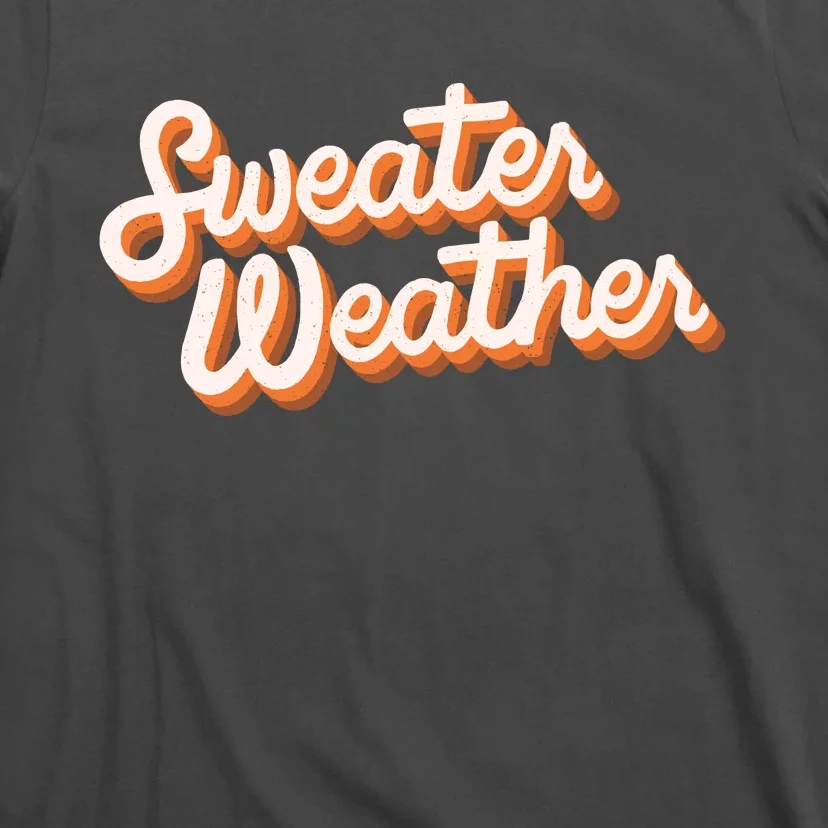 Sweater Weather Retro T-Shirt