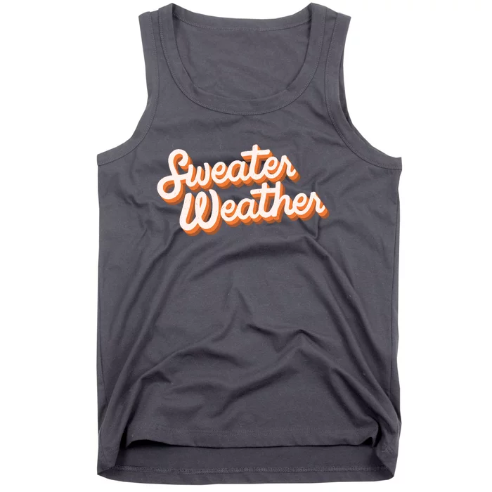 Sweater Weather Retro Tank Top