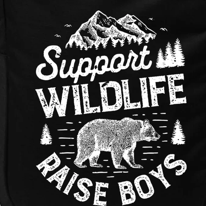 Support Wildlife Raise Mom Dad Mother Parents Impact Tech Backpack