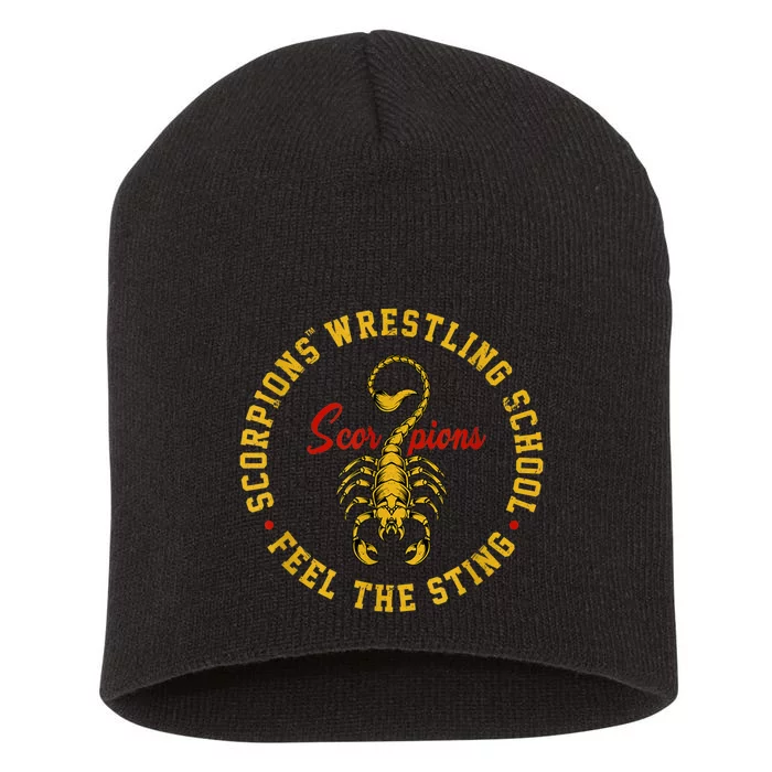 Scorpions Wrestling School Short Acrylic Beanie