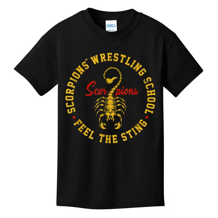 Scorpions Wrestling School Kids T-Shirt