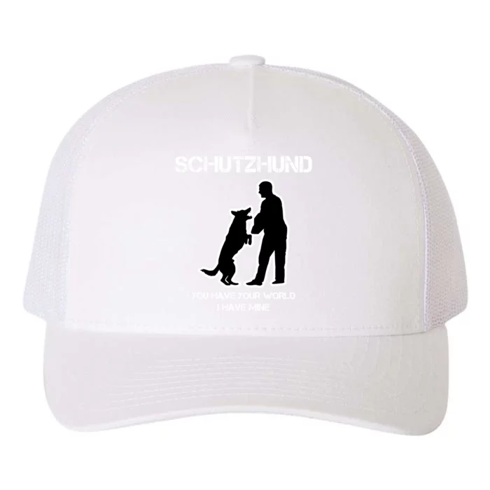 Schutzhund World Yupoong Adult 5-Panel Trucker Hat