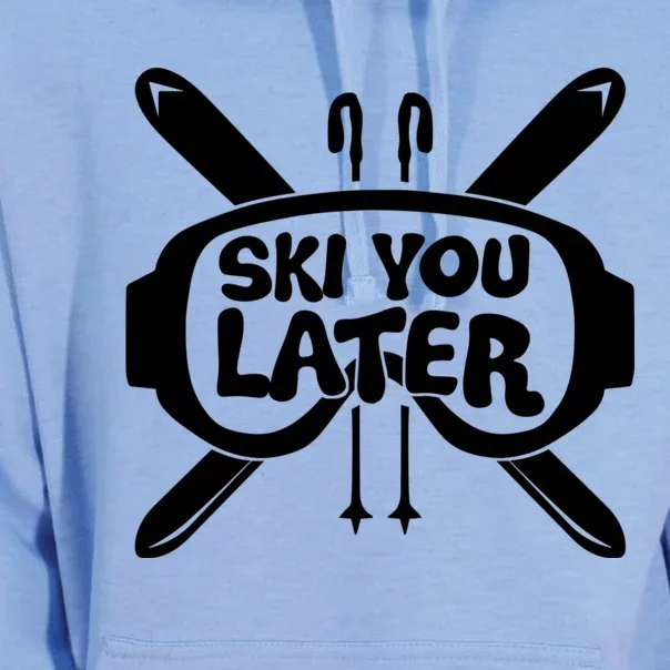 Skiing Winter Sports Gift Skier Ski Mountains Skiing Great Gift Unisex Surf Hoodie