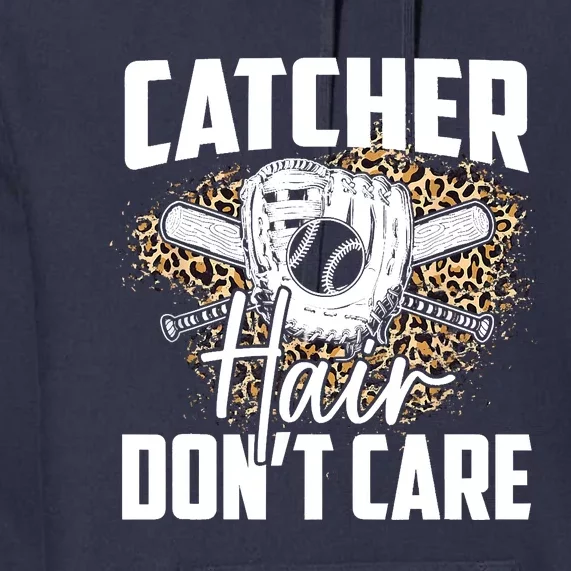 Softball Women Softball Player Softball Catcher Premium Hoodie