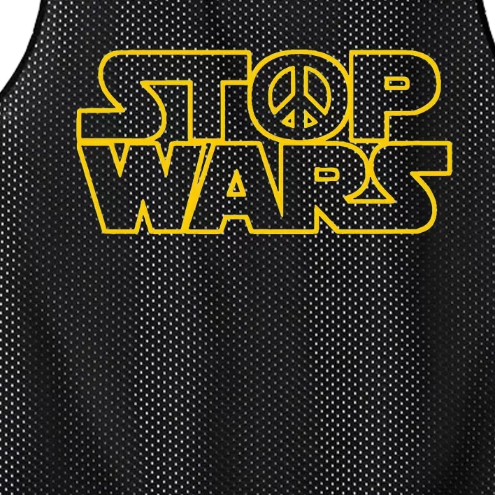 Stop Wars Mesh Reversible Basketball Jersey Tank