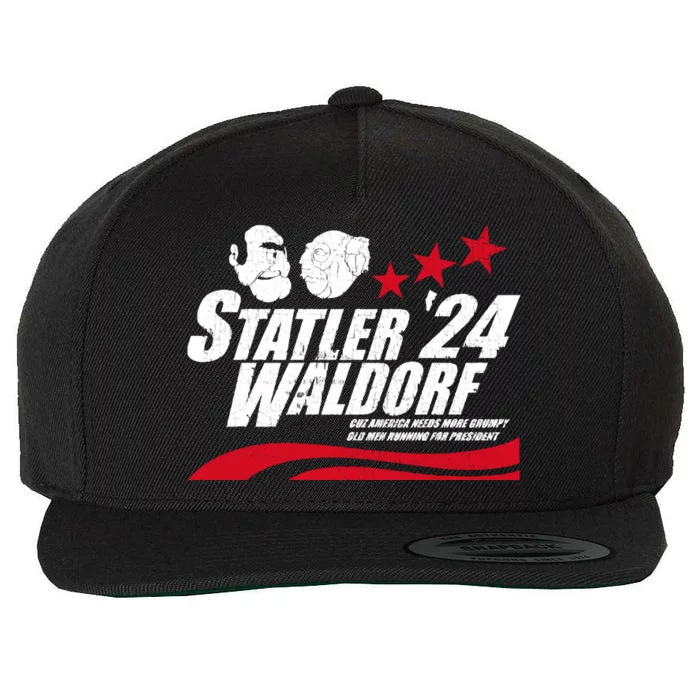 Statler Waldorf Wool Snapback Cap