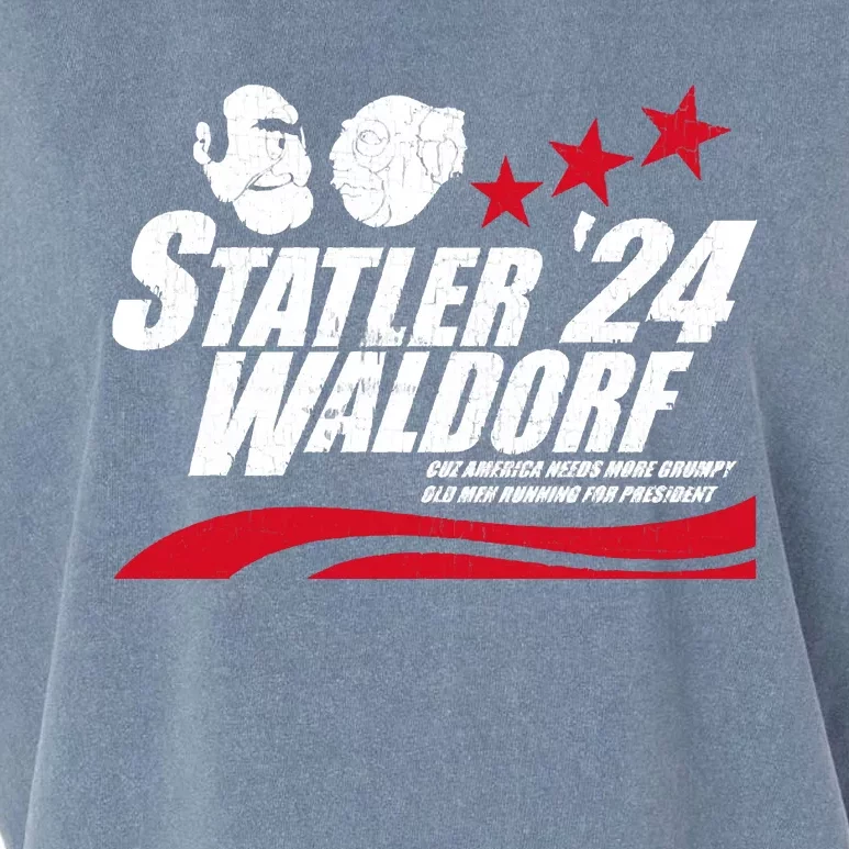 Statler Waldorf Garment-Dyed Women's Muscle Tee