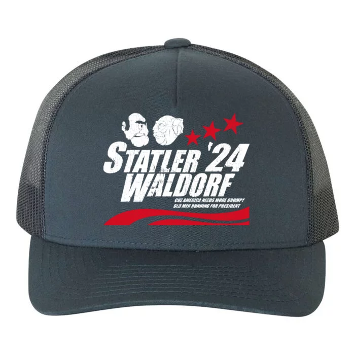 Statler Waldorf Yupoong Adult 5-Panel Trucker Hat