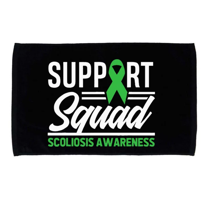 Scoliosis Warrior Support Squad Scoliosis Awareness Microfiber Hand Towel