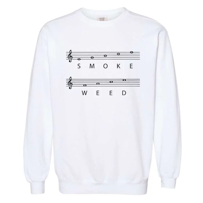 Smoke Weed Garment-Dyed Sweatshirt