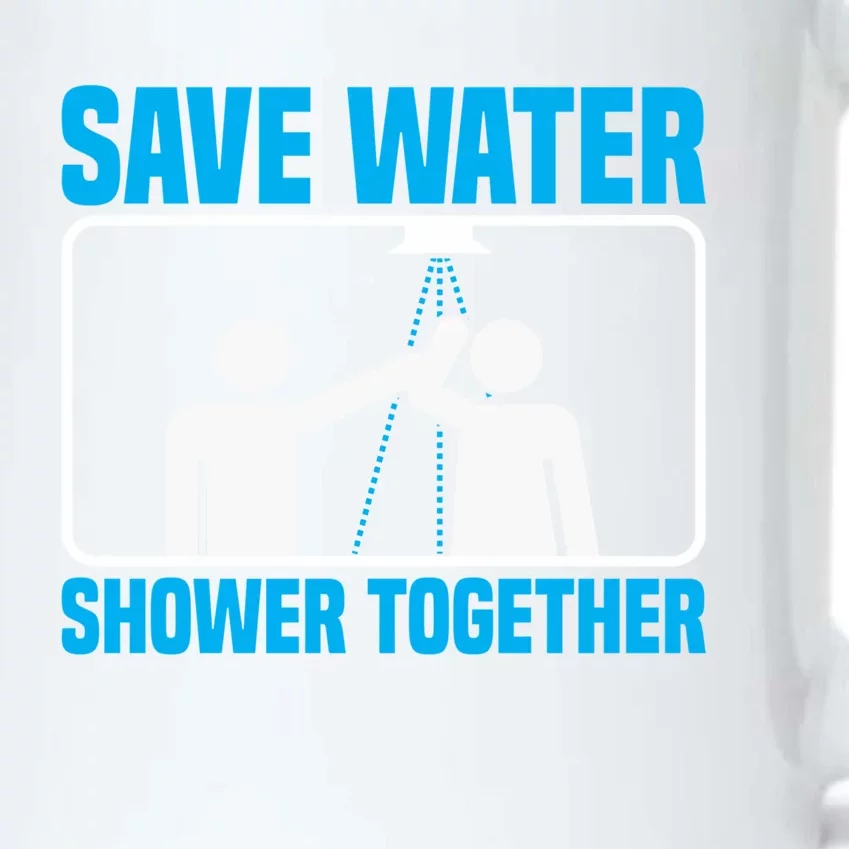 Save Water Shower Together Funny Jokes Gift World Water Day Gift Black Color Changing Mug