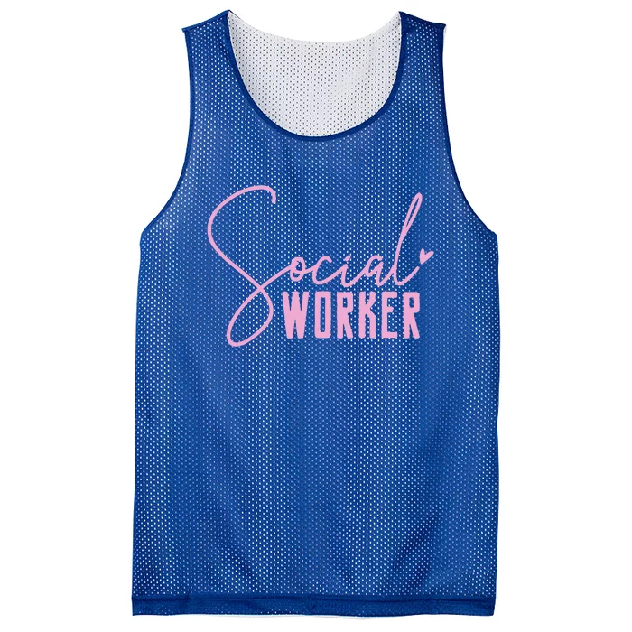 Social Work Social Worker Cool Gift Mesh Reversible Basketball Jersey Tank