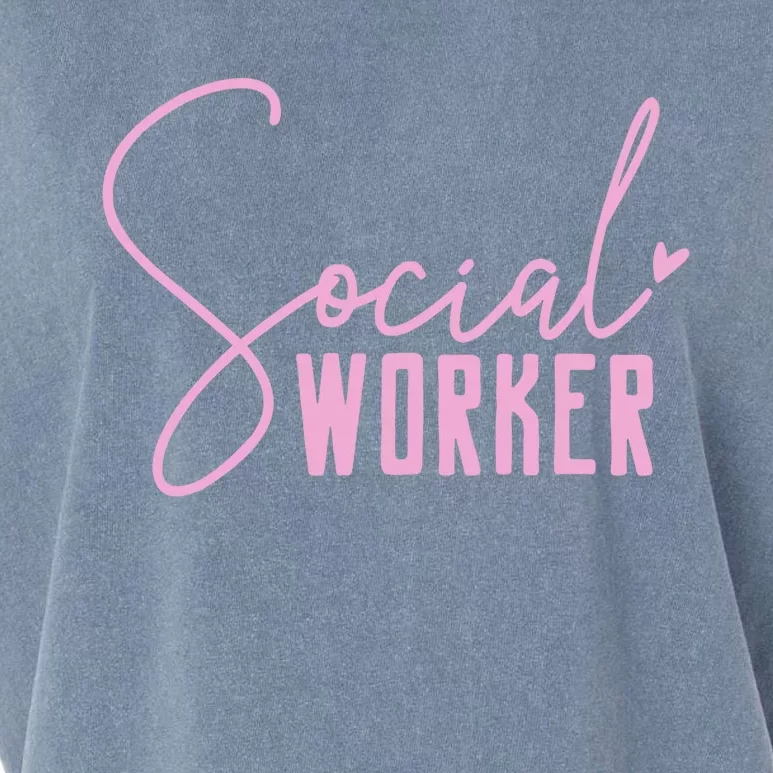 Social Work Social Worker Cool Gift Garment-Dyed Women's Muscle Tee