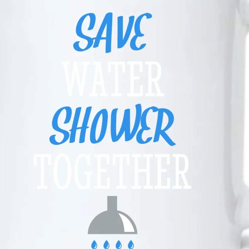 Save Water Shower Together World Water Day Tee Awareness Gift Black Color Changing Mug