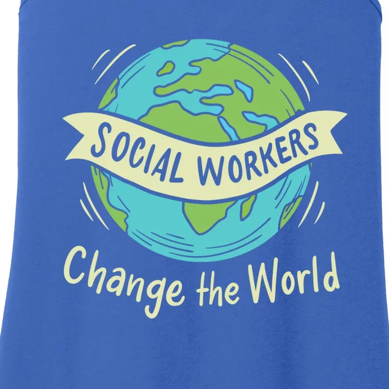 Social Work Social Worker Great Gift Ladies Essential Tank