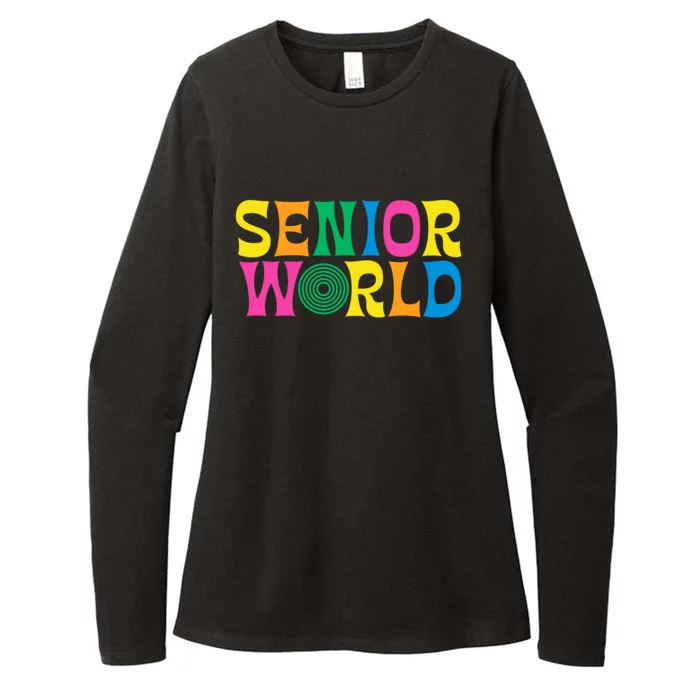 Senior World Womens CVC Long Sleeve Shirt