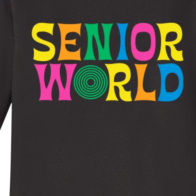 Senior World Baby Long Sleeve Bodysuit