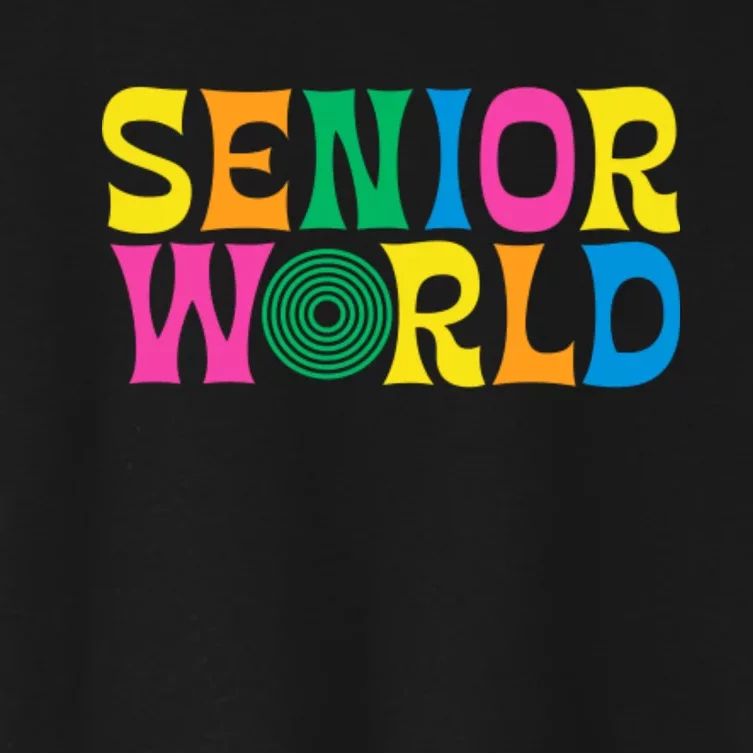 Senior World Women's Crop Top Tee