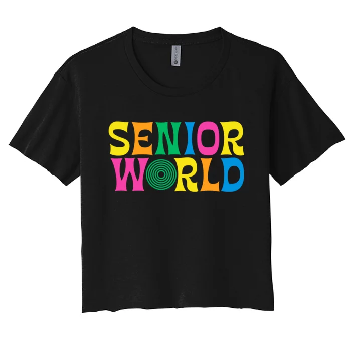 Senior World Women's Crop Top Tee