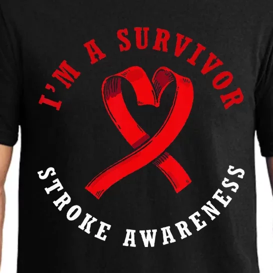 Stroke Warrior Stroke Awareness Im A Stroke Survivor Pajama Set