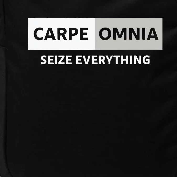 Sam Williams Sr Carpe Omnia Seize Everything Impact Tech Backpack