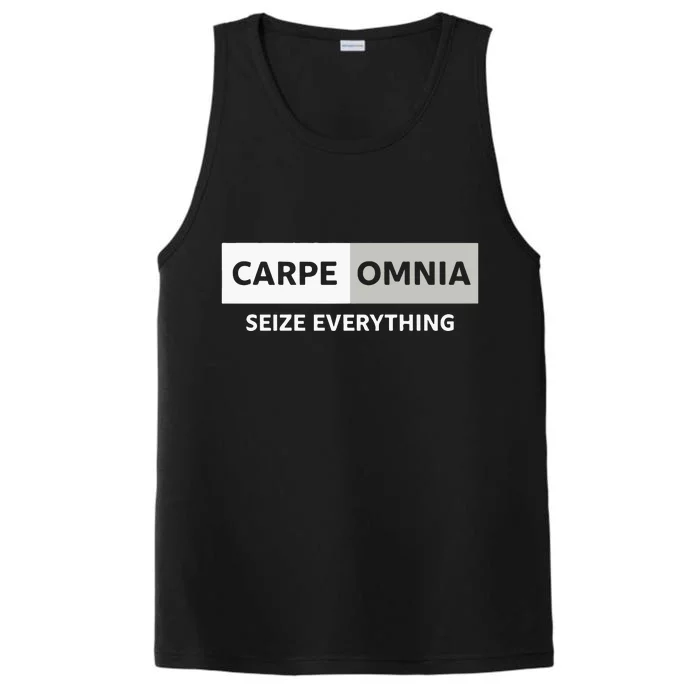 Sam Williams Sr Carpe Omnia Seize Everything Performance Tank