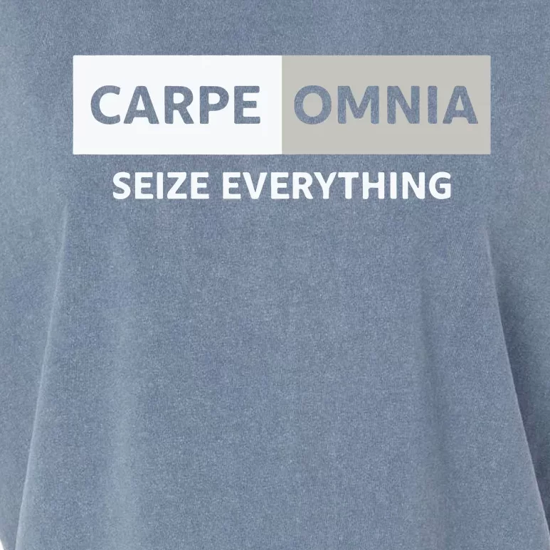 Sam Williams Sr Carpe Omnia Seize Everything Garment-Dyed Women's Muscle Tee