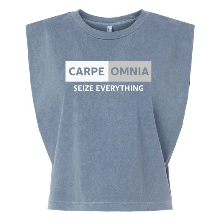 Sam Williams Sr Carpe Omnia Seize Everything Garment-Dyed Women's Muscle Tee