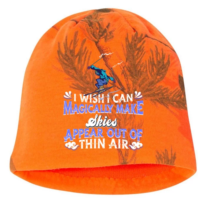 Skiing Winter Sports Great Gift Magical Skier Ski Mountains Skiing Gift Kati - Camo Knit Beanie