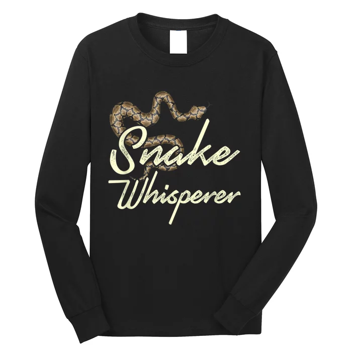 Snake Whisperer Snake Long Sleeve Shirt