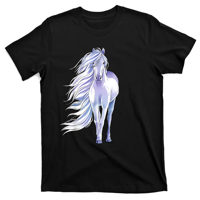 Silver White Stallion T-Shirt