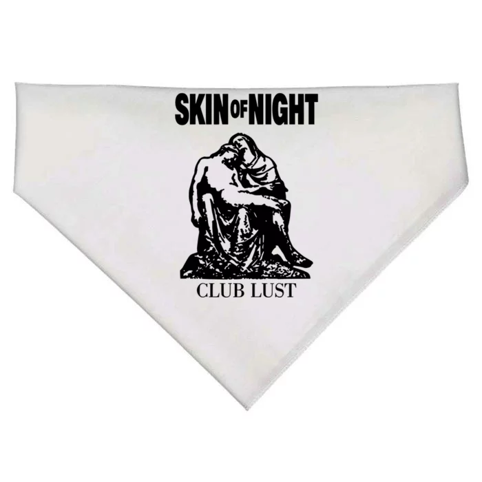 Sue Wearing Skin Of Night Club Lust USA-Made Doggie Bandana