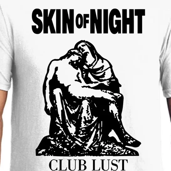 Sue Wearing Skin Of Night Club Lust Pajama Set