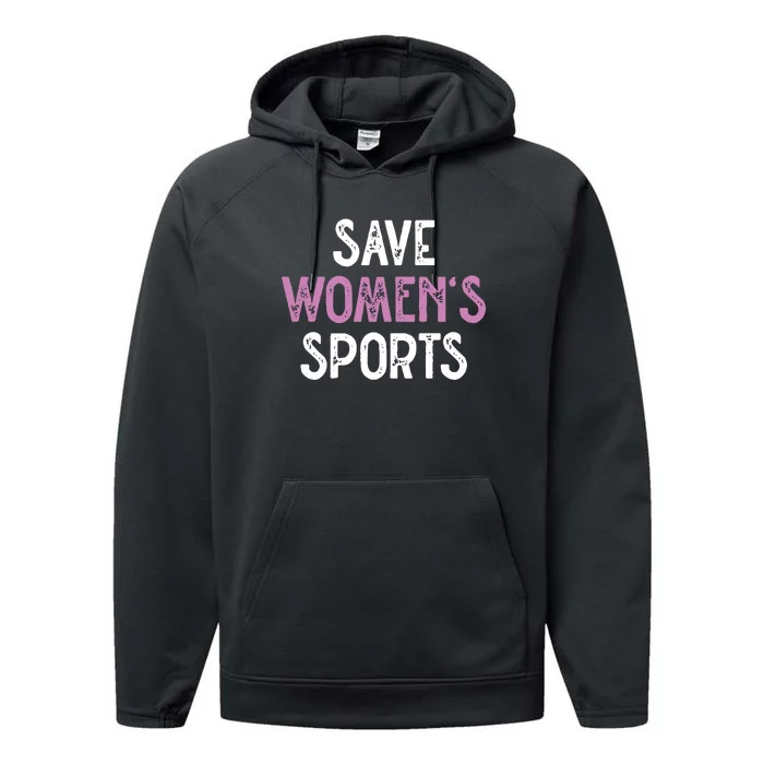 Save Women Sports Support Performance Fleece Hoodie