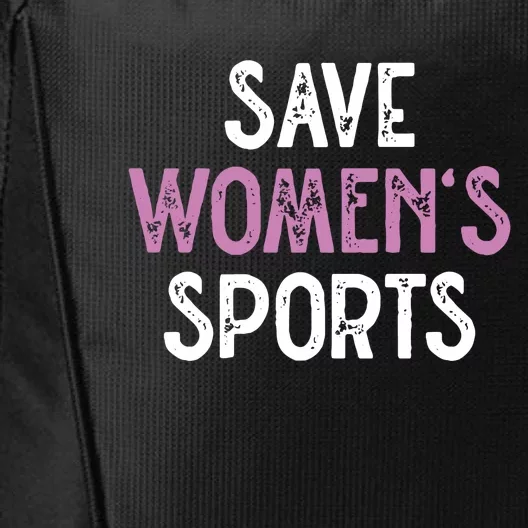 Save Women Sports Support City Backpack