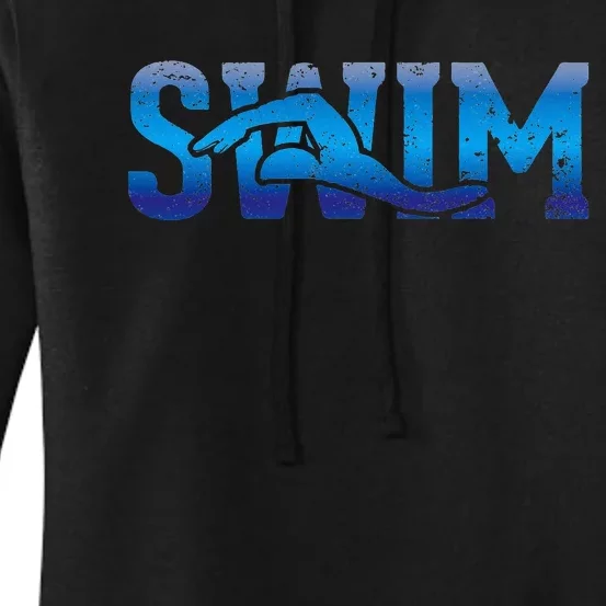 Swimmer Water Sport Swimming Women's Pullover Hoodie