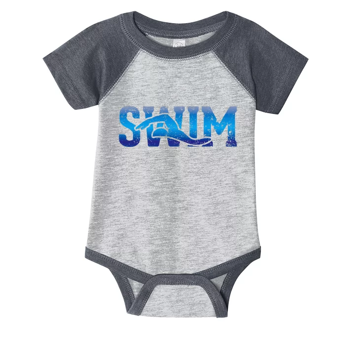 Swimmer Water Sport Swimming Infant Baby Jersey Bodysuit