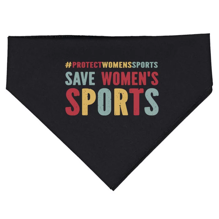 Save Woman Sports USA-Made Doggie Bandana