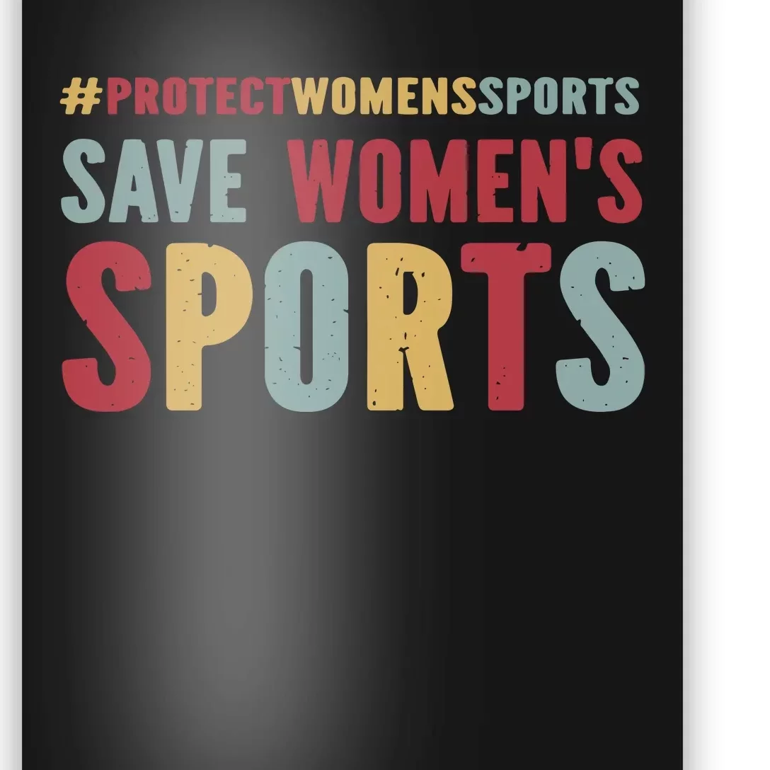 Save Woman Sports Poster