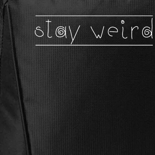 Stay Weird City Backpack