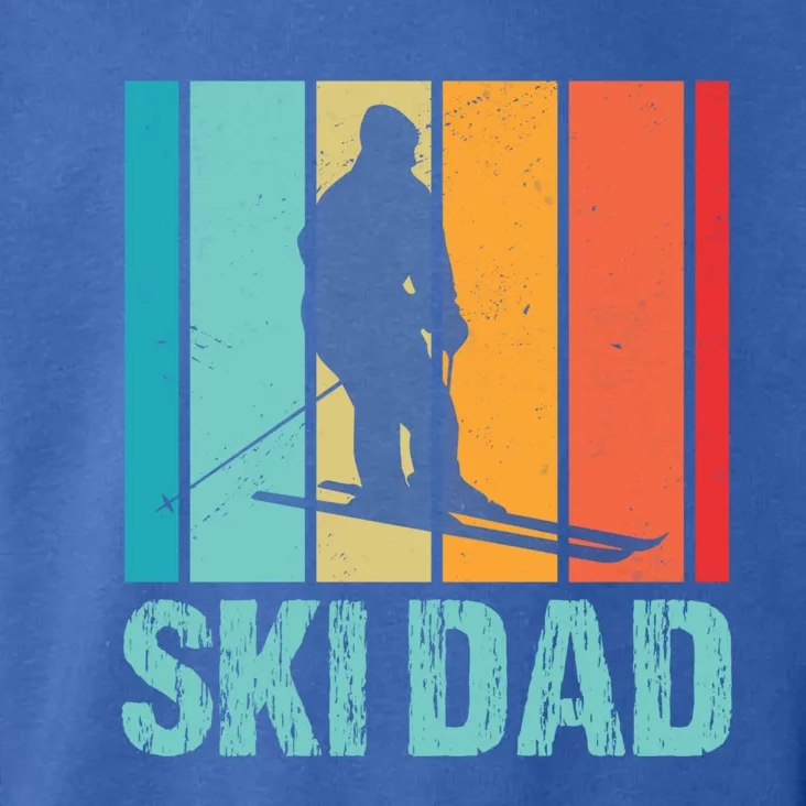 Ski Winter Skiing Ski Dad Gift Toddler Hoodie