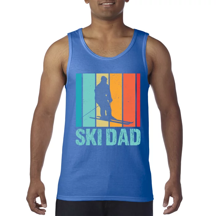 Ski Winter Skiing Ski Dad Gift Tank Top