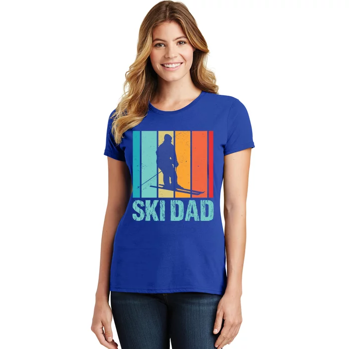 Ski Winter Skiing Ski Dad Gift Women's T-Shirt