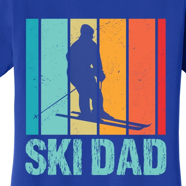 Ski Winter Skiing Ski Dad Gift Women's T-Shirt