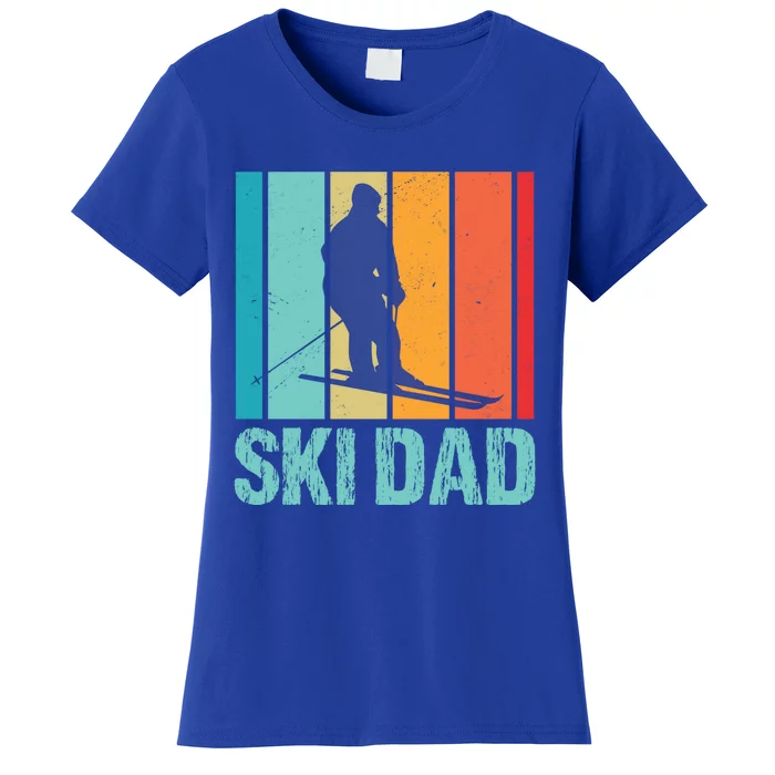 Ski Winter Skiing Ski Dad Gift Women's T-Shirt